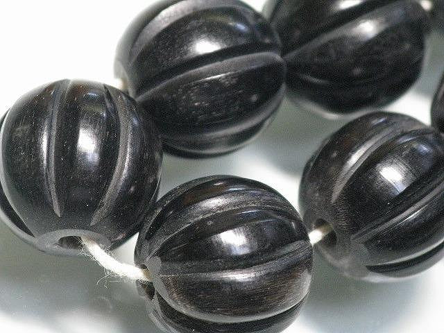 TOKO-BEADS HR101-25N Horn bead (strand) 15mm HR101-25N ホーンビーズ（連） 15mm Asian bead & African bead  Handmade,Lampeork,bead,asia,india,ethnic,parts,accessory,beads とんぼ玉,ビーズ,トンボ玉,アジア,インド,エスニック,手作り,パーツ,アクセサリー