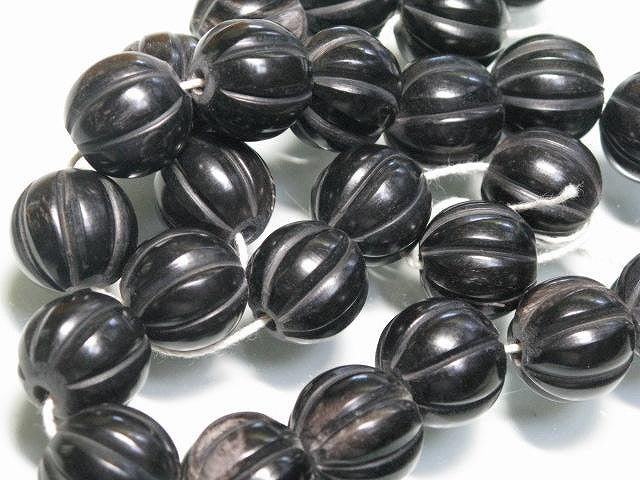 TOKO-BEADS HR101-25N Horn bead (strand) 15mm HR101-25N ホーンビーズ（連） 15mm Asian bead & African bead  Handmade,Lampeork,bead,asia,india,ethnic,parts,accessory,beads とんぼ玉,ビーズ,トンボ玉,アジア,インド,エスニック,手作り,パーツ,アクセサリー