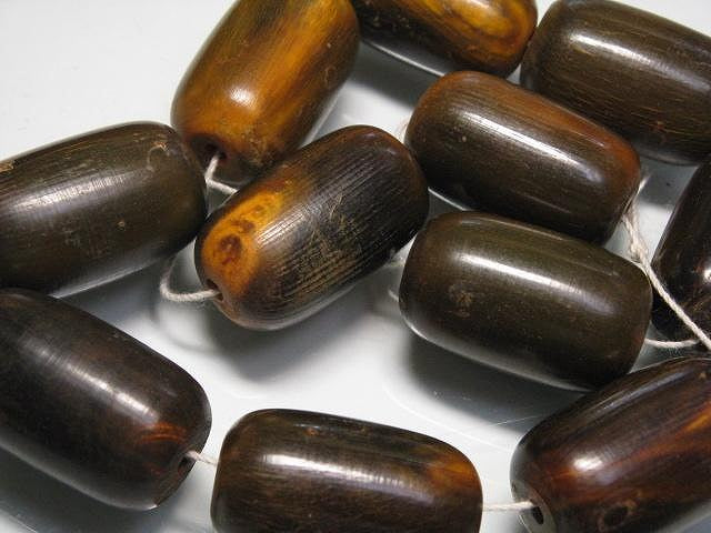 TOKO-BEADS HR101-41N Horn bead (strand) 22mm HR101-41N ホーンビーズ（連） 22mm Asian bead & African bead  Handmade,Lampeork,bead,asia,india,ethnic,parts,accessory,beads とんぼ玉,ビーズ,トンボ玉,アジア,インド,エスニック,手作り,パーツ,アクセサリー