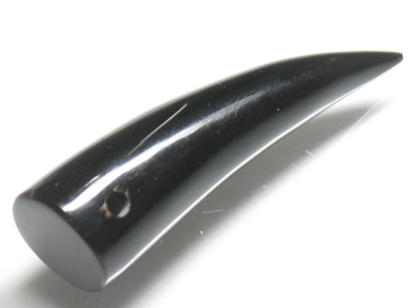 TOKO-BEADS HR103-06 Horn Charm 52mm HR103-06 ホーンチャーム 52mm Asian bead & African bead  Handmade,Lampeork,bead,asia,india,ethnic,parts,accessory,beads とんぼ玉,ビーズ,トンボ玉,アジア,インド,エスニック,手作り,パーツ,アクセサリー