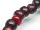TOKO-BEADS HR103-16N Horn bead (strand) 7mm HR103-16N ホーンビーズ（連） 7mm Asian bead & African bead  Handmade,Lampeork,bead,asia,india,ethnic,parts,accessory,beads とんぼ玉,ビーズ,トンボ玉,アジア,インド,エスニック,手作り,パーツ,アクセサリー