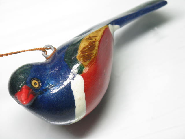 TOKO-BEADS KW001-05 Kenya Wooden Carving Bird L 100mm KW001-05 ケニア木彫りの鳥 L 100mm Asian bead & African bead  Handmade,Lampeork,bead,asia,india,ethnic,parts,accessory,beads とんぼ玉,ビーズ,トンボ玉,アジア,インド,エスニック,手作り,パーツ,アクセサリー