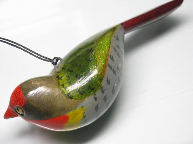 TOKO-BEADS KW001-06 Kenya Wooden Carving Bird L 100mm KW001-06 ケニア木彫りの鳥 L 100mm Asian bead & African bead  Handmade,Lampeork,bead,asia,india,ethnic,parts,accessory,beads とんぼ玉,ビーズ,トンボ玉,アジア,インド,エスニック,手作り,パーツ,アクセサリー