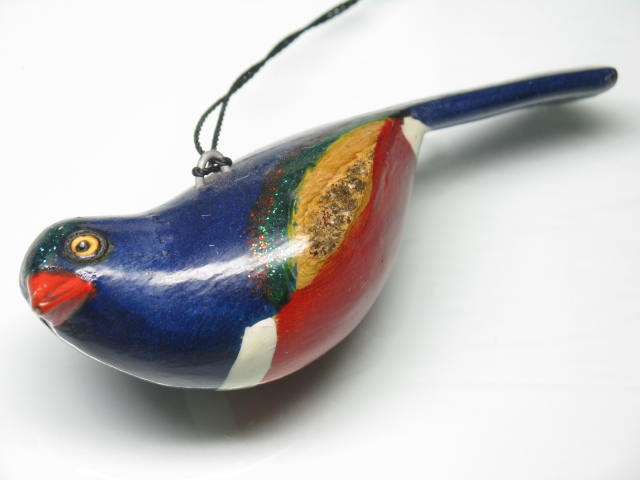 TOKO-BEADS KW001-09 Kenya Wooden Carving Bird L 100mm KW001-09 ケニア木彫りの鳥 L 100mm Asian bead & African bead  Handmade,Lampeork,bead,asia,india,ethnic,parts,accessory,beads とんぼ玉,ビーズ,トンボ玉,アジア,インド,エスニック,手作り,パーツ,アクセサリー