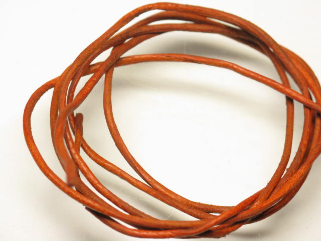 TOKO-BEADS LC041 Leather Cord(75Cm) 1.2mm LC041 レザーコード(75Cm) 1.2mm Asian bead & African bead  Handmade,Lampeork,bead,asia,india,ethnic,parts,accessory,beads とんぼ玉,ビーズ,トンボ玉,アジア,インド,エスニック,手作り,パーツ,アクセサリー