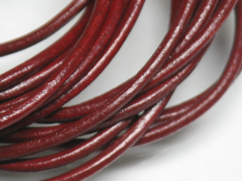 TOKO-BEADS LC506 Leather Cord(1m) 2mm LC506 レザーコード(1m) 2mm Asian bead & African bead  Handmade,Lampeork,bead,asia,india,ethnic,parts,accessory,beads とんぼ玉,ビーズ,トンボ玉,アジア,インド,エスニック,手作り,パーツ,アクセサリー