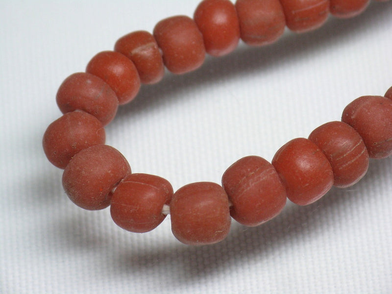 TOKO-BEADS MJ001-52 Majapahit bead (strand) 4~7mm MJ001-52 マジャパヒト玉（連） 4~7mm Asian bead & African bead  Handmade,Lampeork,bead,asia,india,ethnic,parts,accessory,beads とんぼ玉,ビーズ,トンボ玉,アジア,インド,エスニック,手作り,パーツ,アクセサリー