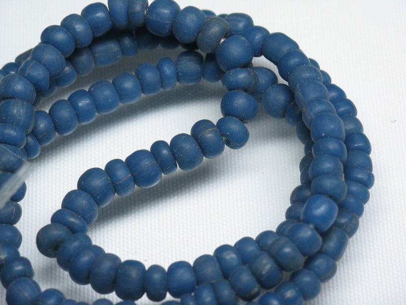 | TOKO-BEADS |MJ001-55 マジャパヒト玉（連） 4~7mmとんぼ玉,ビーズ,トンボ玉,アジア,インド,エスニック,手作り,パーツ,アクセサリー