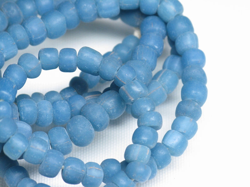 | TOKO-BEADS |MJ001-73 マジャパヒト玉（連） 4~7mmとんぼ玉,ビーズ,トンボ玉,アジア,インド,エスニック,手作り,パーツ,アクセサリー