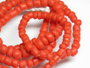 TOKO-BEADS MJ001-82 Majapahit bead (strand) 4~7mm MJ001-82 マジャパヒト玉（連） 4~7mm Asian bead & African bead  Handmade,Lampeork,bead,asia,india,ethnic,parts,accessory,beads とんぼ玉,ビーズ,トンボ玉,アジア,インド,エスニック,手作り,パーツ,アクセサリー