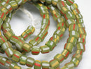 TOKO-BEADS MJ100-17 Majapahit bead (strand) 4~7mm MJ100-17 マジャパヒト玉（連） 4~7mm Asian bead & African bead  Handmade,Lampeork,bead,asia,india,ethnic,parts,accessory,beads とんぼ玉,ビーズ,トンボ玉,アジア,インド,エスニック,手作り,パーツ,アクセサリー