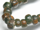 TOKO-BEADS MJ100-34 Majapahit bead (strand) 4~7mm MJ100-34 マジャパヒト玉（連） 4~7mm Asian bead & African bead  Handmade,Lampeork,bead,asia,india,ethnic,parts,accessory,beads とんぼ玉,ビーズ,トンボ玉,アジア,インド,エスニック,手作り,パーツ,アクセサリー