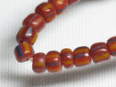 TOKO-BEADS MJ100-50 Majapahit bead (strand) 4~7mm MJ100-50 マジャパヒト玉（連） 4~7mm Asian bead & African bead  Handmade,Lampeork,bead,asia,india,ethnic,parts,accessory,beads とんぼ玉,ビーズ,トンボ玉,アジア,インド,エスニック,手作り,パーツ,アクセサリー