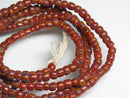 TOKO-BEADS MJ100-50 Majapahit bead (strand) 4~7mm MJ100-50 マジャパヒト玉（連） 4~7mm Asian bead & African bead  Handmade,Lampeork,bead,asia,india,ethnic,parts,accessory,beads とんぼ玉,ビーズ,トンボ玉,アジア,インド,エスニック,手作り,パーツ,アクセサリー