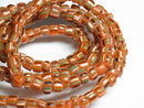 TOKO-BEADS MJ100-52 Majapahit bead (strand) 4~7mm MJ100-52 マジャパヒト玉（連） 4~7mm Asian bead & African bead  Handmade,Lampeork,bead,asia,india,ethnic,parts,accessory,beads とんぼ玉,ビーズ,トンボ玉,アジア,インド,エスニック,手作り,パーツ,アクセサリー