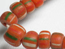 TOKO-BEADS MJ100-53 Majapahit bead (strand) 4~7mm MJ100-53 マジャパヒト玉（連） 4~7mm Asian bead & African bead  Handmade,Lampeork,bead,asia,india,ethnic,parts,accessory,beads とんぼ玉,ビーズ,トンボ玉,アジア,インド,エスニック,手作り,パーツ,アクセサリー