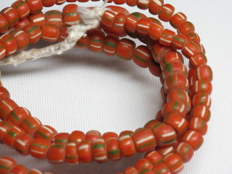 TOKO-BEADS MJ100-53 Majapahit bead (strand) 4~7mm MJ100-53 マジャパヒト玉（連） 4~7mm Asian bead & African bead  Handmade,Lampeork,bead,asia,india,ethnic,parts,accessory,beads とんぼ玉,ビーズ,トンボ玉,アジア,インド,エスニック,手作り,パーツ,アクセサリー
