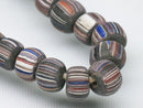 TOKO-BEADS MJ100-65 Majapahit bead (strand) 4~7mm MJ100-65 マジャパヒト玉（連） 4~7mm Asian bead & African bead  Handmade,Lampeork,bead,asia,india,ethnic,parts,accessory,beads とんぼ玉,ビーズ,トンボ玉,アジア,インド,エスニック,手作り,パーツ,アクセサリー