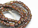 TOKO-BEADS MJ100-67 Majapahit bead (strand) 4~7mm MJ100-67 マジャパヒト玉（連） 4~7mm Asian bead & African bead  Handmade,Lampeork,bead,asia,india,ethnic,parts,accessory,beads とんぼ玉,ビーズ,トンボ玉,アジア,インド,エスニック,手作り,パーツ,アクセサリー