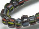 TOKO-BEADS MJ100-68 Majapahit bead (strand) 4~7mm MJ100-68 マジャパヒト玉（連） 4~7mm Asian bead & African bead  Handmade,Lampeork,bead,asia,india,ethnic,parts,accessory,beads とんぼ玉,ビーズ,トンボ玉,アジア,インド,エスニック,手作り,パーツ,アクセサリー