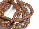 TOKO-BEADS MJ100-72 Majapahit bead (strand) 4~7mm MJ100-72 マジャパヒト玉（連） 4~7mm Asian bead & African bead  Handmade,Lampeork,bead,asia,india,ethnic,parts,accessory,beads とんぼ玉,ビーズ,トンボ玉,アジア,インド,エスニック,手作り,パーツ,アクセサリー