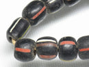 TOKO-BEADS MJ100-74 Majapahit bead (strand) 4~7mm MJ100-74 マジャパヒト玉（連） 4~7mm Asian bead & African bead  Handmade,Lampeork,bead,asia,india,ethnic,parts,accessory,beads とんぼ玉,ビーズ,トンボ玉,アジア,インド,エスニック,手作り,パーツ,アクセサリー