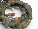 TOKO-BEADS MJ100-79 Majapahit bead (strand) 4~7mm MJ100-79 マジャパヒト玉（連） 4~7mm Asian bead & African bead  Handmade,Lampeork,bead,asia,india,ethnic,parts,accessory,beads とんぼ玉,ビーズ,トンボ玉,アジア,インド,エスニック,手作り,パーツ,アクセサリー