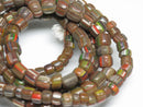 TOKO-BEADS MJ100-81 Majapahit bead (strand) 4~7mm MJ100-81 マジャパヒト玉（連） 4~7mm Asian bead & African bead  Handmade,Lampeork,bead,asia,india,ethnic,parts,accessory,beads とんぼ玉,ビーズ,トンボ玉,アジア,インド,エスニック,手作り,パーツ,アクセサリー