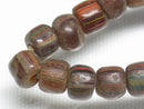 TOKO-BEADS MJ100-83 Majapahit bead (strand) 4~7mm MJ100-83 マジャパヒト玉（連） 4~7mm Asian bead & African bead  Handmade,Lampeork,bead,asia,india,ethnic,parts,accessory,beads とんぼ玉,ビーズ,トンボ玉,アジア,インド,エスニック,手作り,パーツ,アクセサリー