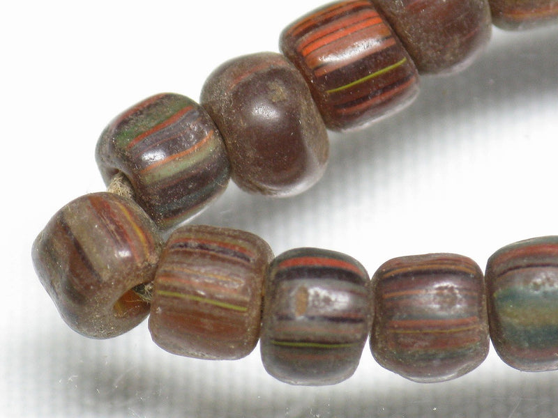 TOKO-BEADS MJ100-83 Majapahit bead (strand) 4~7mm MJ100-83 マジャパヒト玉（連） 4~7mm Asian bead & African bead  Handmade,Lampeork,bead,asia,india,ethnic,parts,accessory,beads とんぼ玉,ビーズ,トンボ玉,アジア,インド,エスニック,手作り,パーツ,アクセサリー