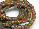 TOKO-BEADS MJ100-86 Majapahit bead (strand) 4~7mm MJ100-86 マジャパヒト玉（連） 4~7mm Asian bead & African bead  Handmade,Lampeork,bead,asia,india,ethnic,parts,accessory,beads とんぼ玉,ビーズ,トンボ玉,アジア,インド,エスニック,手作り,パーツ,アクセサリー