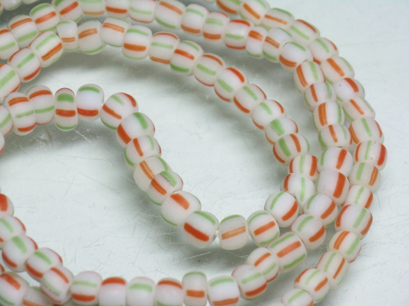 TOKO-BEADS MJ100-89 Majapahit bead (strand)　special 4.5~5.5mm MJ100-89 マジャパヒト玉（連）特注品 4.5~5.5mm Asian bead & African bead  Handmade,Lampeork,bead,asia,india,ethnic,parts,accessory,beads とんぼ玉,ビーズ,トンボ玉,アジア,インド,エスニック,手作り,パーツ,アクセサリー