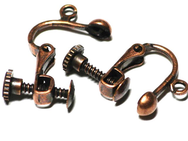 TOKO-BEADS MP004-02 Ear RingCL (pair) 13mm MP004-02 イアリングＣＬ（ペア） 13mm Asian bead & African bead  Handmade,Lampeork,bead,asia,india,ethnic,parts,accessory,beads とんぼ玉,ビーズ,トンボ玉,アジア,インド,エスニック,手作り,パーツ,アクセサリー