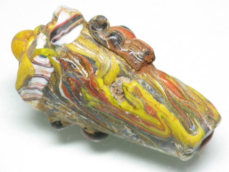 TOKO-BEADS MT001-06 Manik Topeng 56mm MT001-06 マニックトペン（マスク） 56mm Asian bead & African bead  Handmade,Lampeork,bead,asia,india,ethnic,parts,accessory,beads とんぼ玉,ビーズ,トンボ玉,アジア,インド,エスニック,手作り,パーツ,アクセサリー