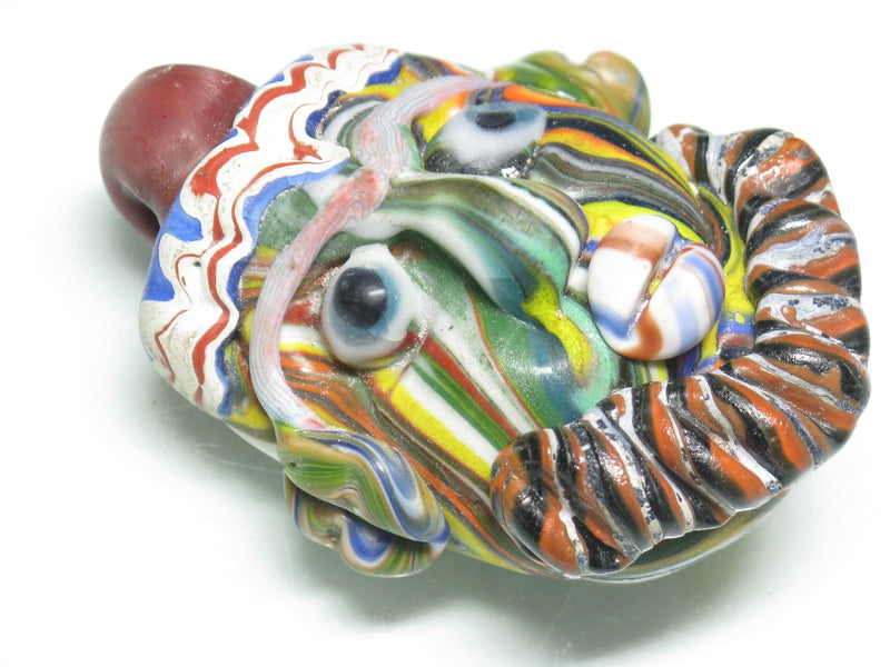 TOKO-BEADS MT001-10 Manik Topeng 60mm MT001-10 マニックトペン（マスク） 60mm Asian bead & African bead  Handmade,Lampeork,bead,asia,india,ethnic,parts,accessory,beads とんぼ玉,ビーズ,トンボ玉,アジア,インド,エスニック,手作り,パーツ,アクセサリー