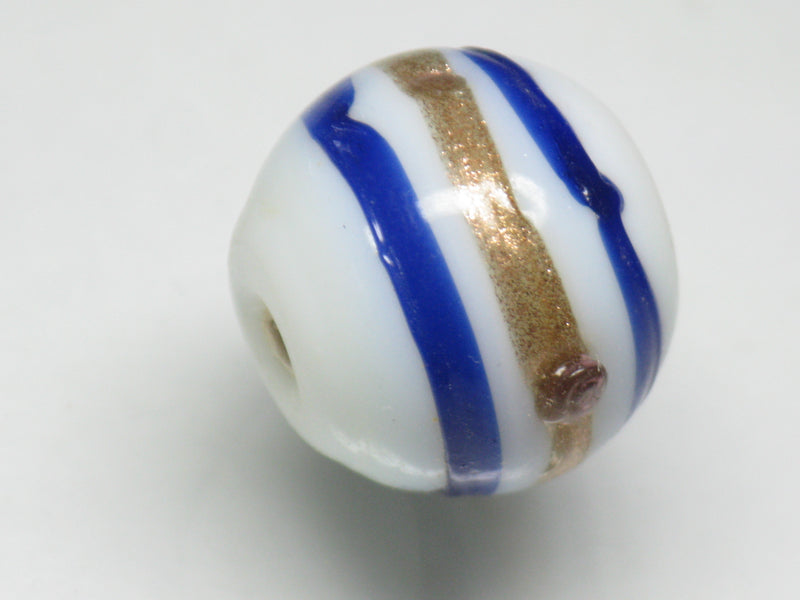 TOKO-BEADS NG001-34 Indian bead 17mm NG001-34 インドビーズ 17mm Asian bead & African bead  Handmade,Lampeork,bead,asia,india,ethnic,parts,accessory,beads とんぼ玉,ビーズ,トンボ玉,アジア,インド,エスニック,手作り,パーツ,アクセサリー