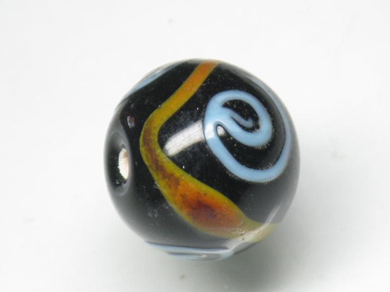 TOKO-BEADS NG001-37 Indian bead 17mm NG001-37 インドビーズ 17mm Asian bead & African bead  Handmade,Lampeork,bead,asia,india,ethnic,parts,accessory,beads とんぼ玉,ビーズ,トンボ玉,アジア,インド,エスニック,手作り,パーツ,アクセサリー