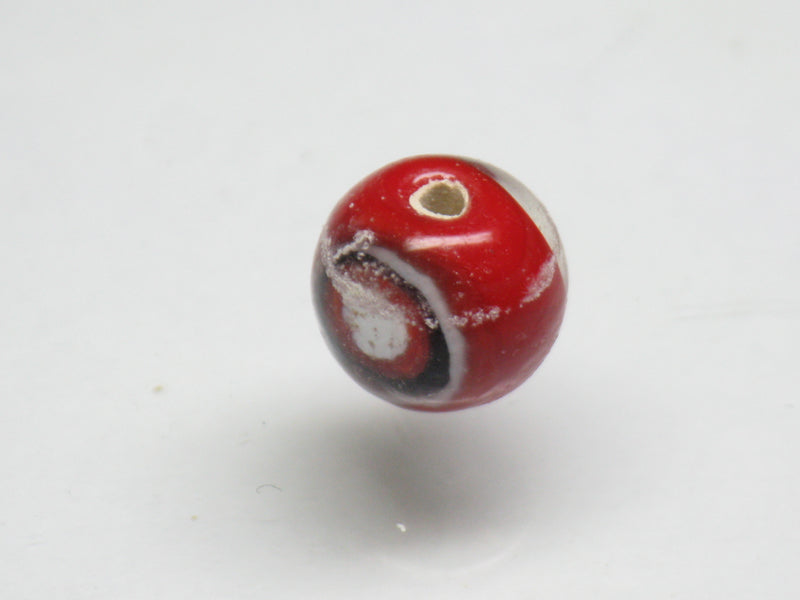 TOKO-BEADS NG001-44 Indian bead 10mm NG001-44 インドビーズ 10mm Asian bead & African bead  Handmade,Lampeork,bead,asia,india,ethnic,parts,accessory,beads とんぼ玉,ビーズ,トンボ玉,アジア,インド,エスニック,手作り,パーツ,アクセサリー