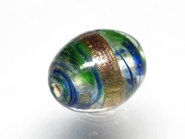 TOKO-BEADS NG001-63 Indian bead 13mm NG001-63 インドビーズ 13mm Asian bead & African bead  Handmade,Lampeork,bead,asia,india,ethnic,parts,accessory,beads とんぼ玉,ビーズ,トンボ玉,アジア,インド,エスニック,手作り,パーツ,アクセサリー