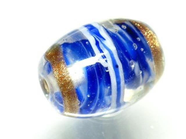 TOKO-BEADS NG001-77 Indian bead 15mm NG001-77 インドビーズ 15mm Asian bead & African bead  Handmade,Lampeork,bead,asia,india,ethnic,parts,accessory,beads とんぼ玉,ビーズ,トンボ玉,アジア,インド,エスニック,手作り,パーツ,アクセサリー