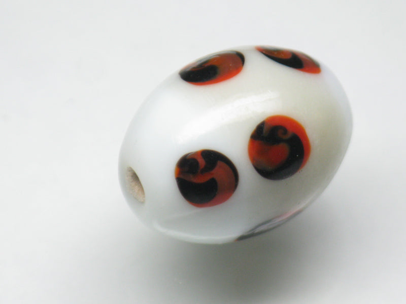 TOKO-BEADS NG002-03 Indian bead 15mm NG002-03 インドビーズ 15mm Asian bead & African bead  Handmade,Lampeork,bead,asia,india,ethnic,parts,accessory,beads とんぼ玉,ビーズ,トンボ玉,アジア,インド,エスニック,手作り,パーツ,アクセサリー