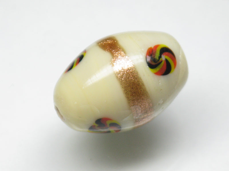 TOKO-BEADS NG002-04 Indian bead 14mm NG002-04 インドビーズ 14mm Asian bead & African bead  Handmade,Lampeork,bead,asia,india,ethnic,parts,accessory,beads とんぼ玉,ビーズ,トンボ玉,アジア,インド,エスニック,手作り,パーツ,アクセサリー