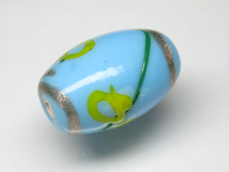 TOKO-BEADS NG002-15 Indian bead 14mm NG002-15 インドビーズ 14mm Asian bead & African bead  Handmade,Lampeork,bead,asia,india,ethnic,parts,accessory,beads とんぼ玉,ビーズ,トンボ玉,アジア,インド,エスニック,手作り,パーツ,アクセサリー
