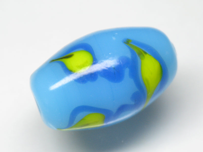 TOKO-BEADS NG002-16 Indian bead 15mm NG002-16 インドビーズ 15mm Asian bead & African bead  Handmade,Lampeork,bead,asia,india,ethnic,parts,accessory,beads とんぼ玉,ビーズ,トンボ玉,アジア,インド,エスニック,手作り,パーツ,アクセサリー