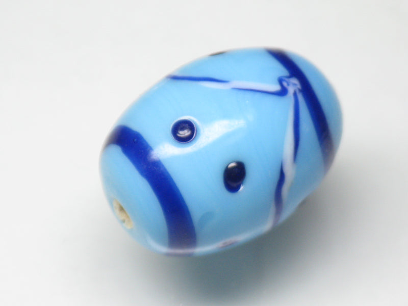 TOKO-BEADS NG002-17 Indian bead 15mm NG002-17 インドビーズ 15mm Asian bead & African bead  Handmade,Lampeork,bead,asia,india,ethnic,parts,accessory,beads とんぼ玉,ビーズ,トンボ玉,アジア,インド,エスニック,手作り,パーツ,アクセサリー