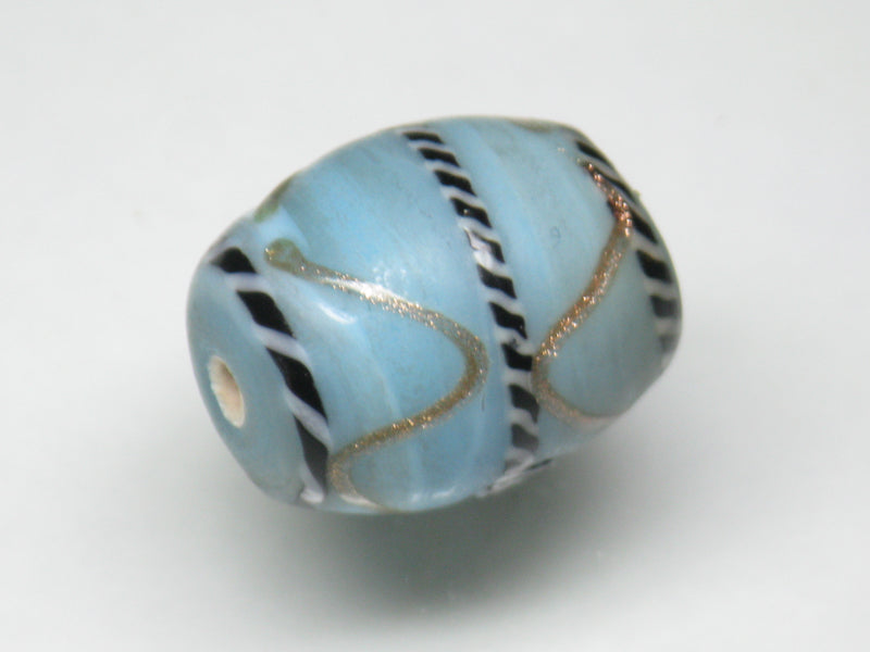 TOKO-BEADS NG002-18 Indian bead 15mm NG002-18 インドビーズ 15mm Asian bead & African bead  Handmade,Lampeork,bead,asia,india,ethnic,parts,accessory,beads とんぼ玉,ビーズ,トンボ玉,アジア,インド,エスニック,手作り,パーツ,アクセサリー