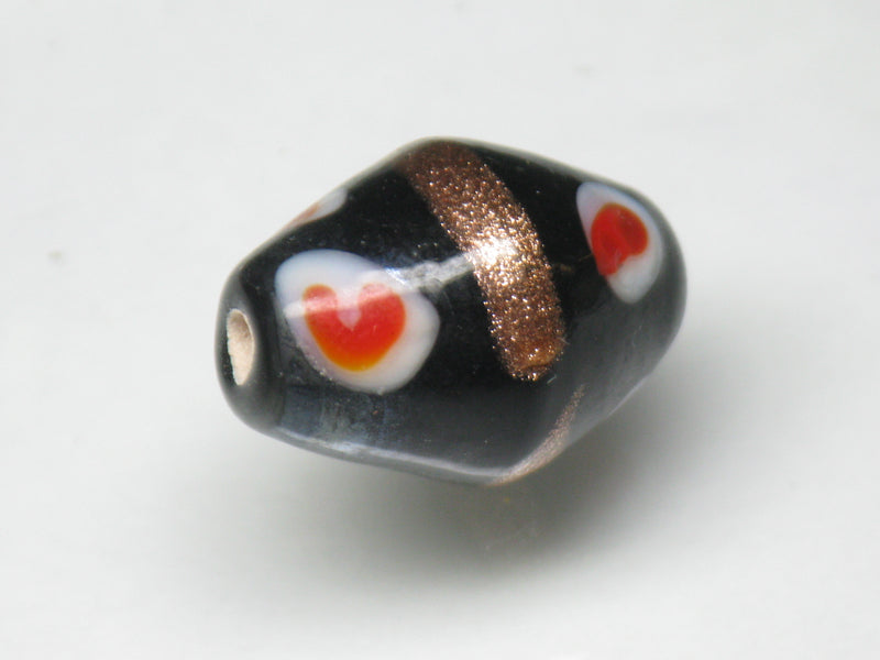 TOKO-BEADS NG002-19 Indian bead 13mm NG002-19 インドビーズ 13mm Asian bead & African bead  Handmade,Lampeork,bead,asia,india,ethnic,parts,accessory,beads とんぼ玉,ビーズ,トンボ玉,アジア,インド,エスニック,手作り,パーツ,アクセサリー