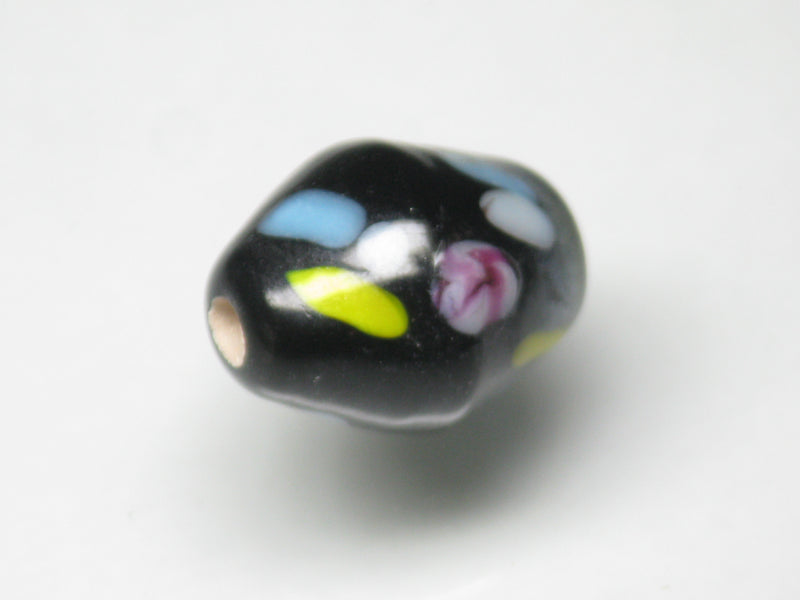 TOKO-BEADS NG002-20 Indian bead 14mm NG002-20 インドビーズ 14mm Asian bead & African bead  Handmade,Lampeork,bead,asia,india,ethnic,parts,accessory,beads とんぼ玉,ビーズ,トンボ玉,アジア,インド,エスニック,手作り,パーツ,アクセサリー