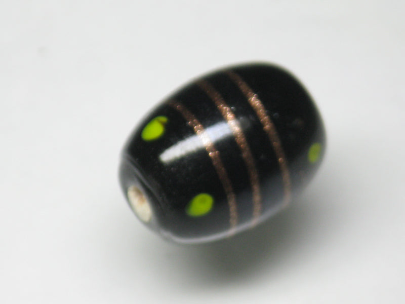 TOKO-BEADS NG002-23 Indian bead 13mm NG002-23 インドビーズ 13mm Asian bead & African bead  Handmade,Lampeork,bead,asia,india,ethnic,parts,accessory,beads とんぼ玉,ビーズ,トンボ玉,アジア,インド,エスニック,手作り,パーツ,アクセサリー