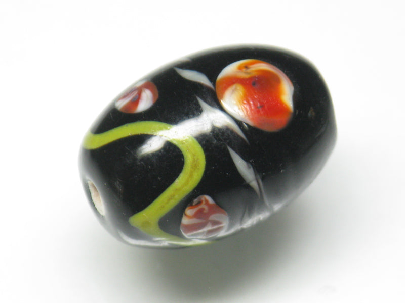 TOKO-BEADS NG002-24 Indian bead 16mm NG002-24 インドビーズ 16mm Asian bead & African bead  Handmade,Lampeork,bead,asia,india,ethnic,parts,accessory,beads とんぼ玉,ビーズ,トンボ玉,アジア,インド,エスニック,手作り,パーツ,アクセサリー